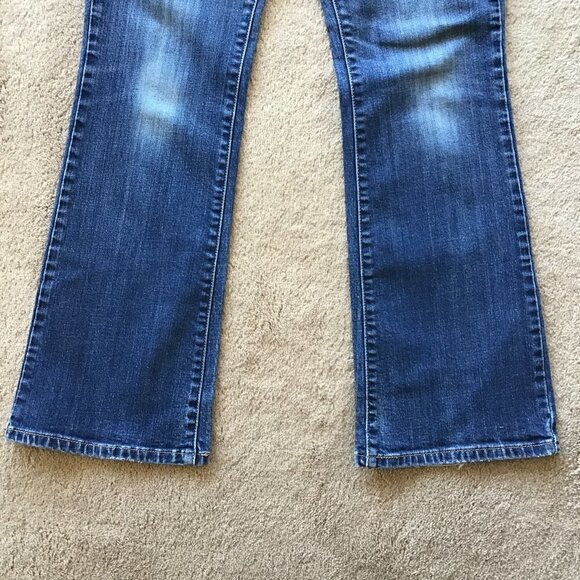 LEVIS 515 10 MEDIUM BOOT CUT BLUE JEANS - Picture 5 of 7